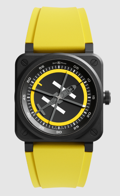 Bell & Ross BR-03 HELIPAD Replica Watch BR03A-HE-CE/SRB